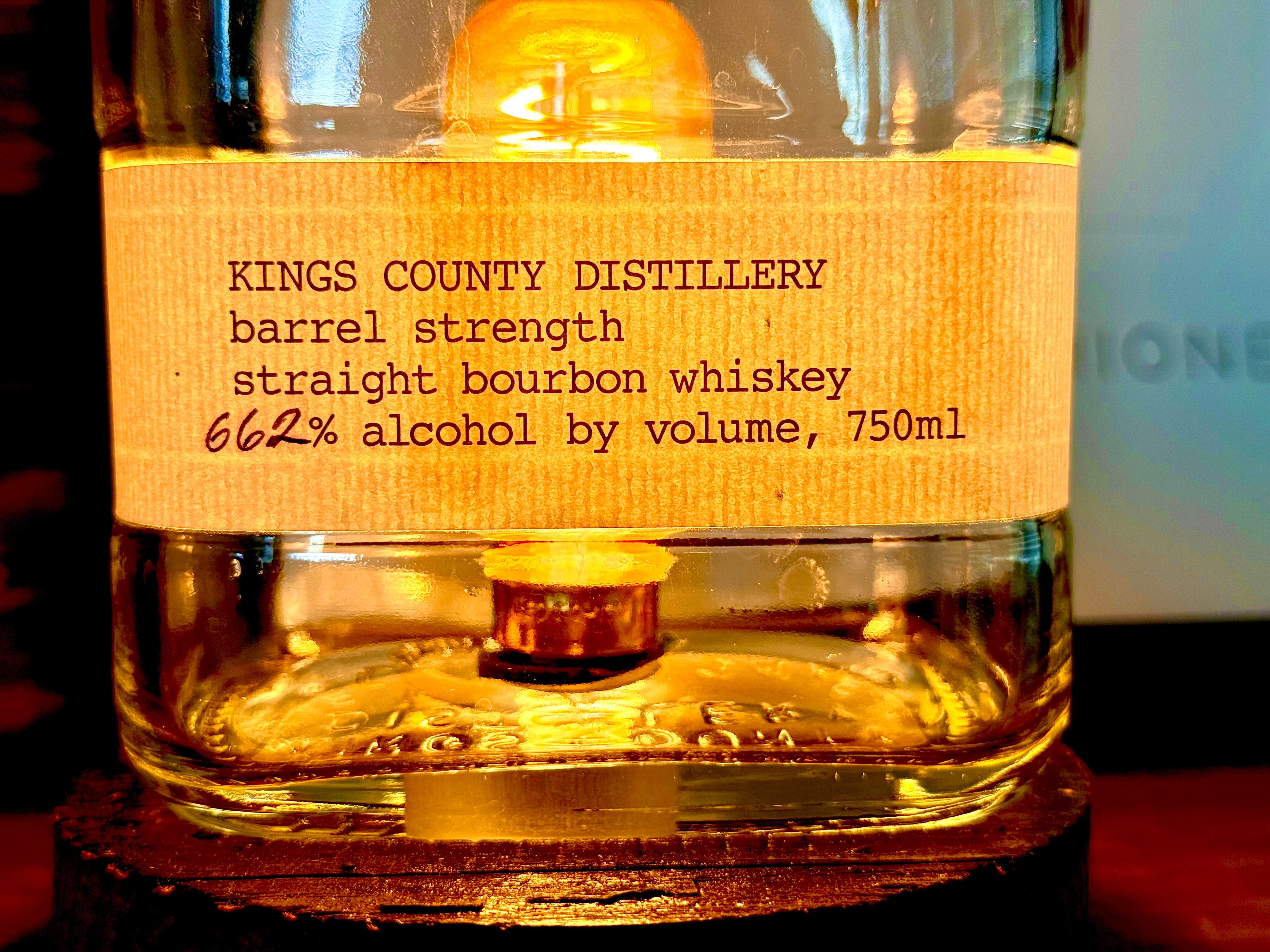 King's County Distillery (Barrel Strength) Bourbon